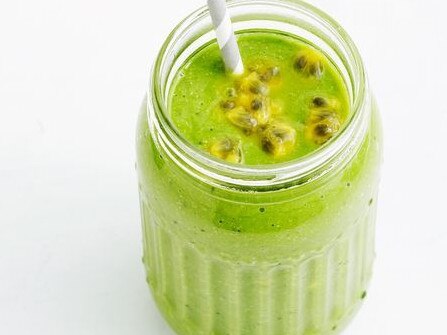 Tropical kale smoothie.