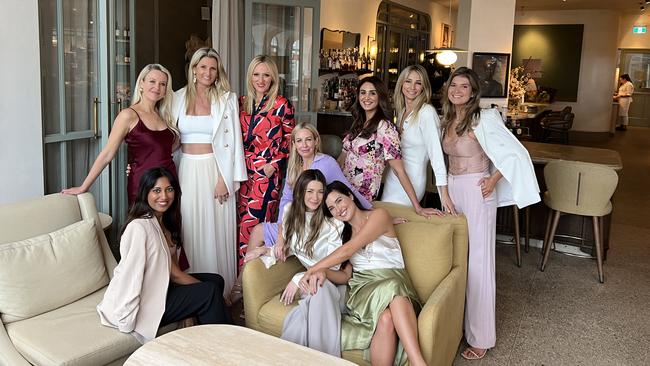 The intimate lunch was hosted at Mimi’s in Sydney’s eastern suburbs. Picture: Supplied