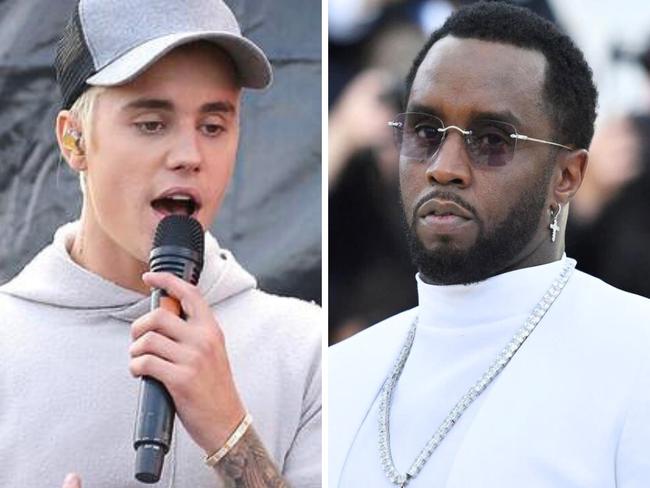 Justin Bieber and Sean Diddy Combs