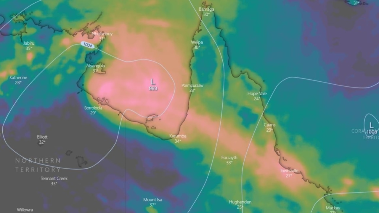 Ex-tropical cyclone Owen moves towards NT | news.com.au — Australia’s ...