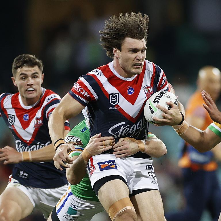 Retaining Angus Crichton is a priority for the Roosters. Picture: Phil Hillyard