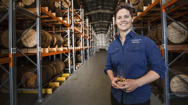 Sullivans Cove Distillery manager Heather Tillott. Picture: Chris Kidd