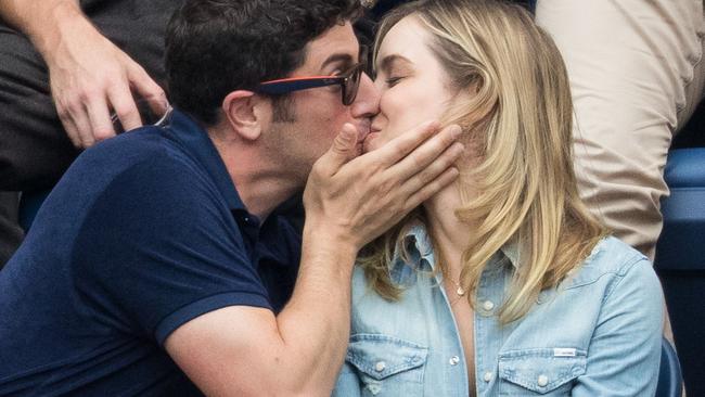 NEW YORK, NY - SEPTEMBER 09: Jason Biggs and Jenny Mollen seen at USTA Billie Jean King National Tennis Center on September 9, 2016 in the Queens borough of New York City. (Photo by Team GT/GC Images)