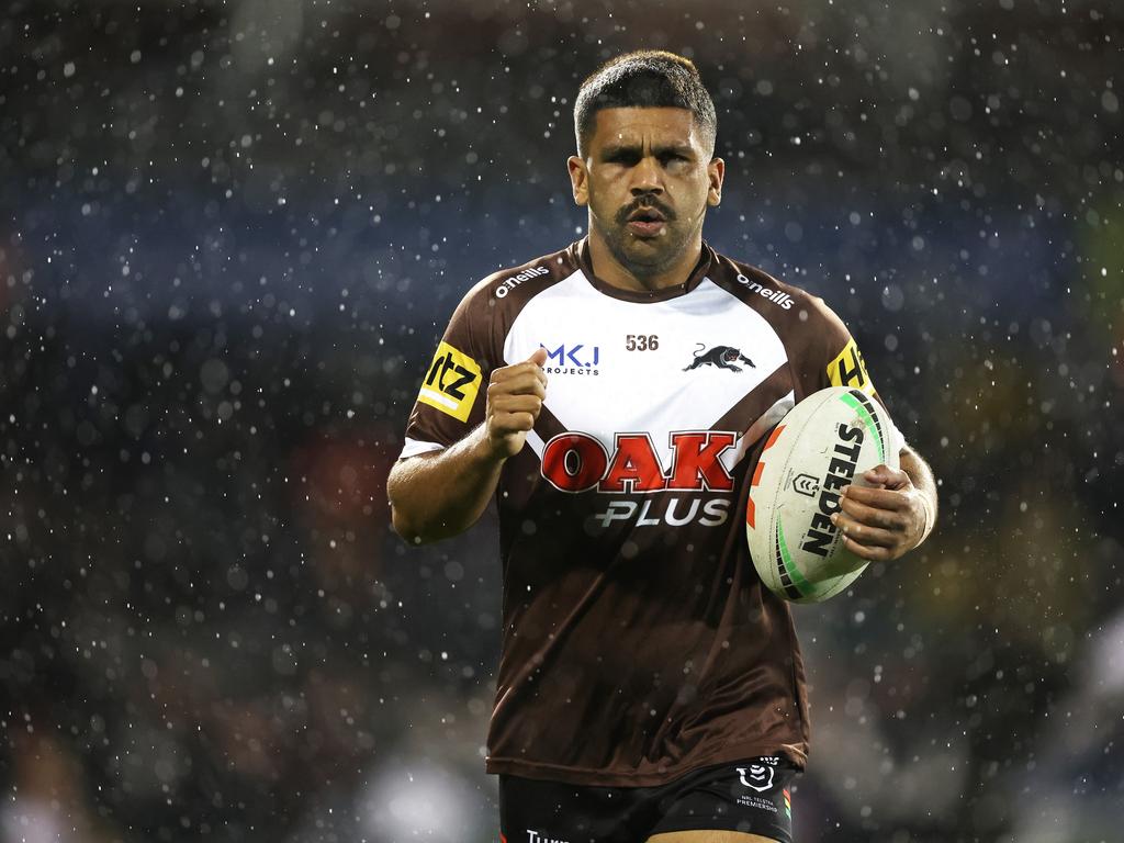 Tyrone Peachey is making the most of his chance on the left edge for the Panthers. Picture: Getty Images