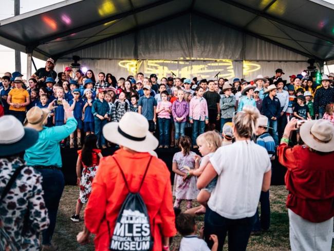 Local Community Organisation Achievement Award Miles and District Miles Back to the Bush Festival. Photo/Western Downs Regional Council.