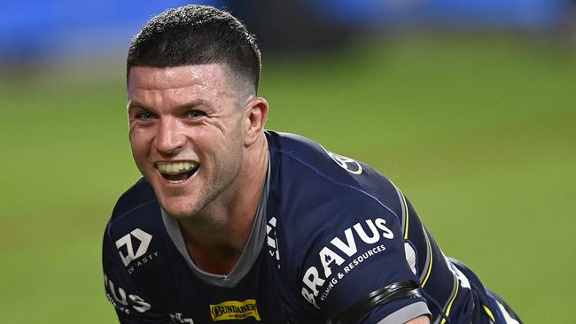 He helped the Sharks win their maiden premiership in 2016 and now Chad Townsend will face off against them for the Cowboys. Picture: Getty Images.