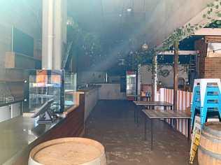 Chairs were stacked, kitchen tops spotless and shelves emptied at the popular Your Place Espresso Bar on Brisbane Road, Mooloolaba. Picture: Shayla Bulloch