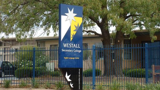 A former Westall Secondary College teacher has been disqualified for four years for having a sexual relationship with a student.