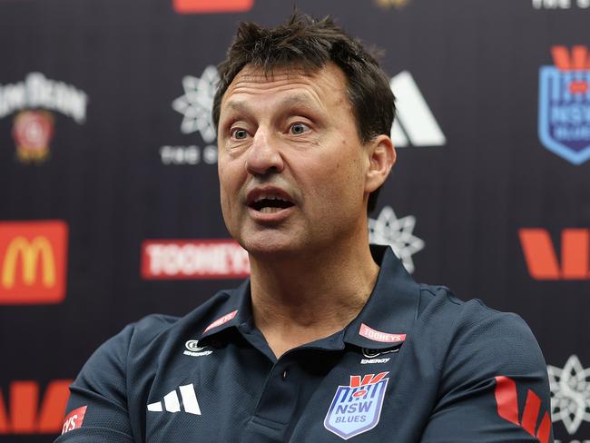 NSW Blues Origin coach Laurie Daley. Picture: Mark Metcalfe/Getty Images