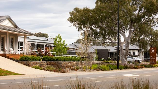 Around 350 homes have already been built at the Newenham estate at Mount Barker. Picture: Supplied by Burke Urban