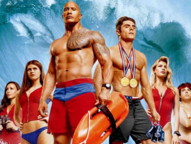 The Baywatch remake is a flop.