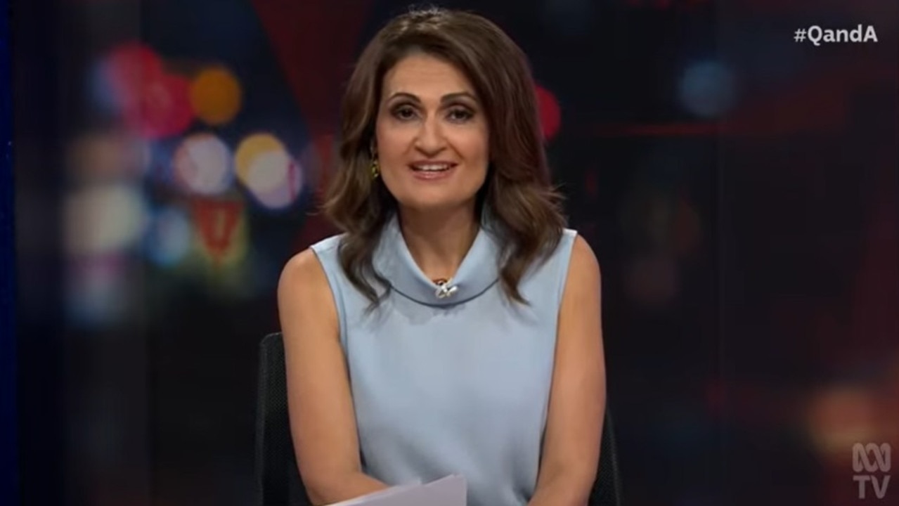 Host of Q and A, Patricia Karvelas. Picture: ABC