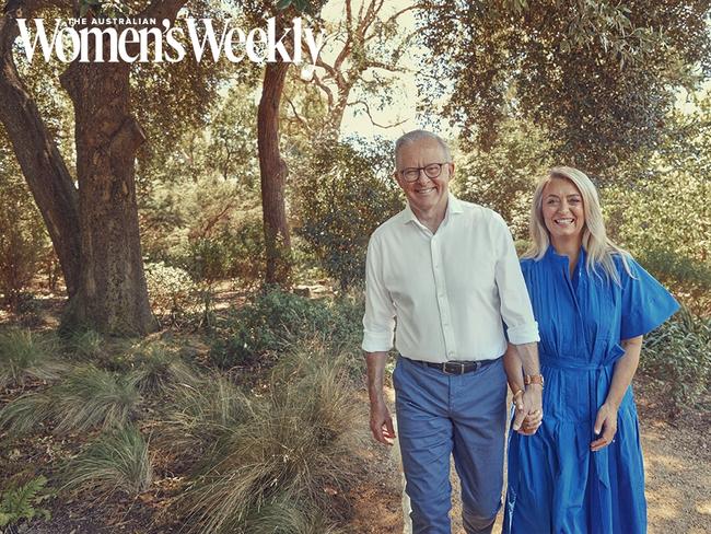 Jodie Haydon and Anthony Albanese have revealed plans to wed in a ‘small, intimate ceremony’ in spring after the federal election. Picture: Alana Landsberry for Australian Women's Weekly