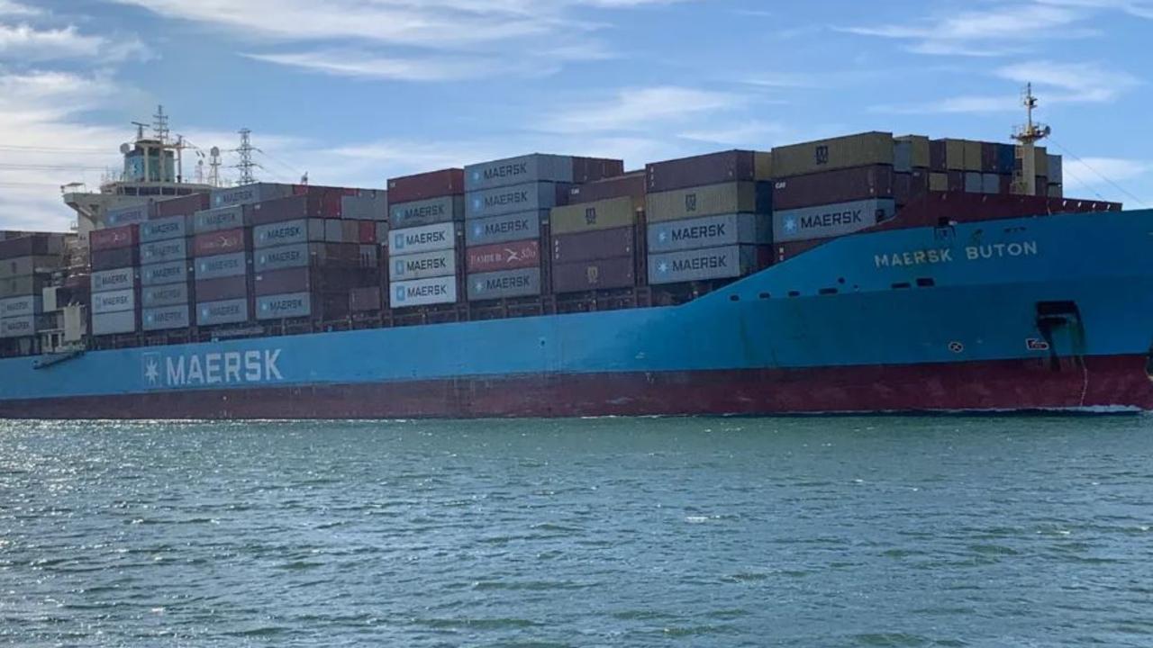 The ship Maersk Buton. Picture: Vesselfinder
