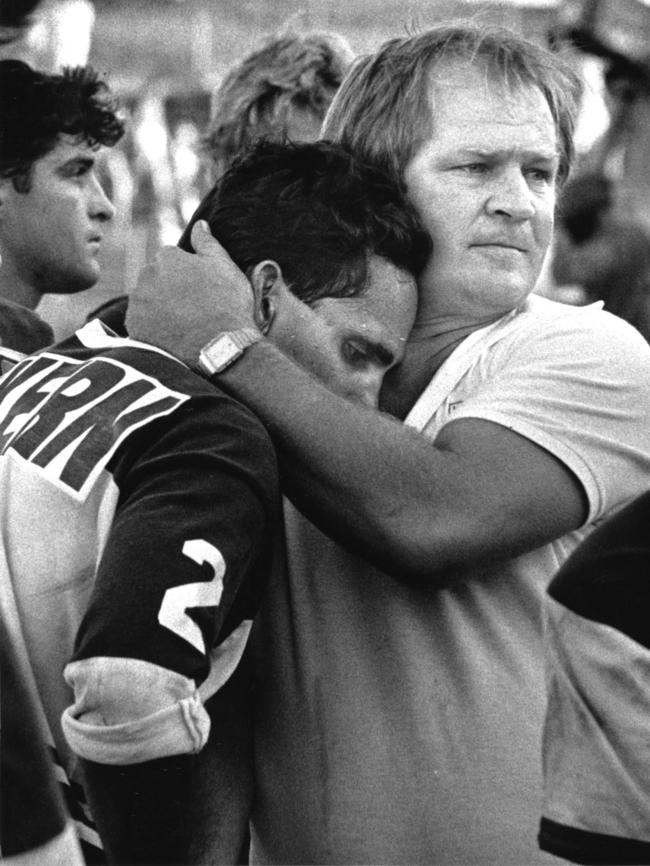 Tommy Raudonikis as a coach. Picture: The Queensland Times