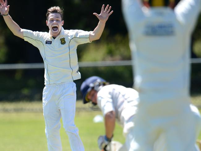 Former Mt Eliza bowler Robbie Maskiell has been a good inclusion for Koo Wee Rup this season.