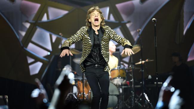 The Rolling Stones and Mick Jagger rock Sydney's Allphones Arena. Picture: Justin Sanson