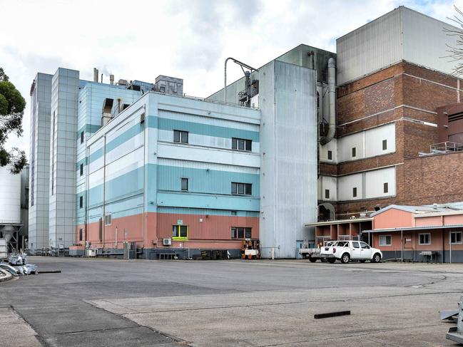 Outside shots of the Kellogg's factory at Botany. on 16 March 2019 at Garnet Jackson Reserve, Botany NSW 2019, Australia(AAP/IMAGE-Flavio Brancaleone)