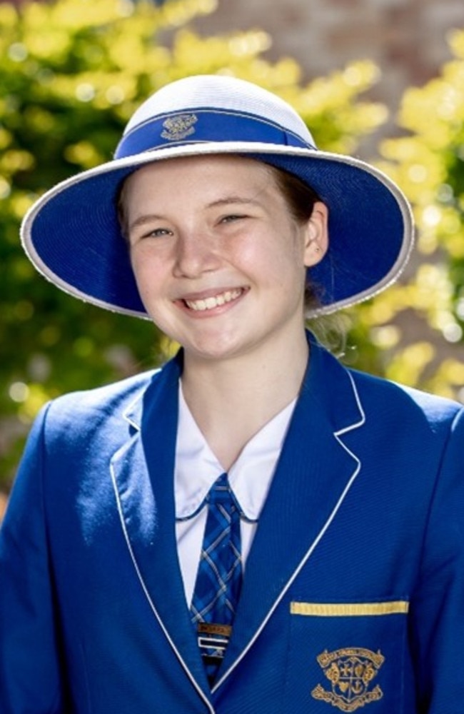 Cate Ward, Loreto College captain, Picture: Contributed