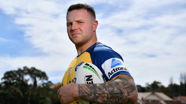 Nathan Brown has his own personal critic. Photo: AAP Image/Joel Carrett