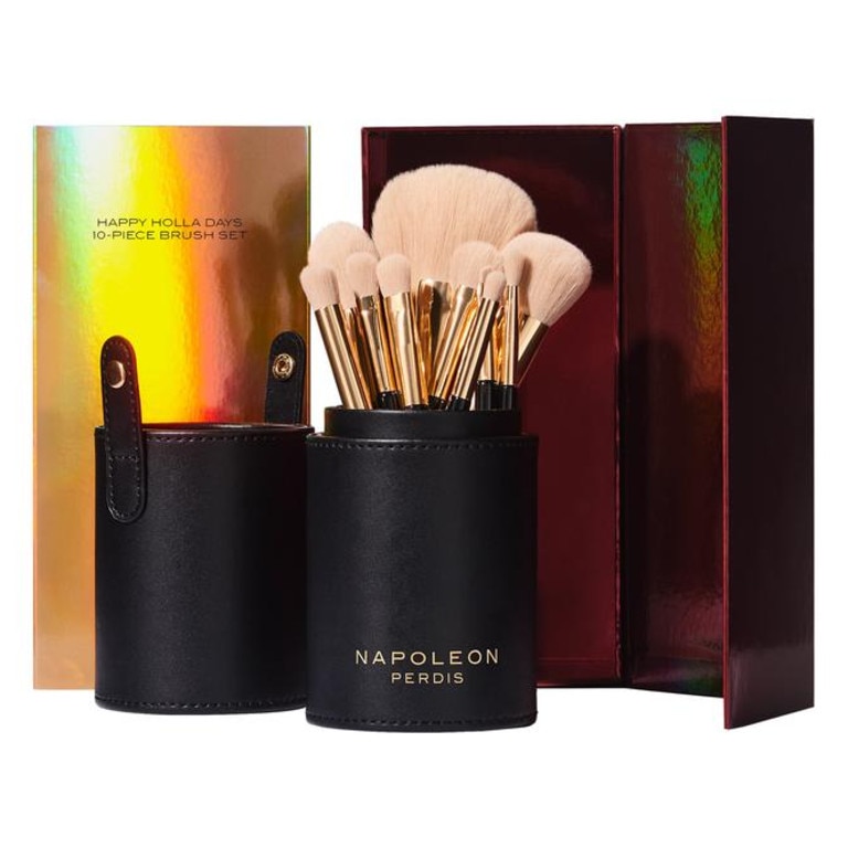 These make-up brushes are my favourites, they're so soft and work beautifully. Picture: Supplied