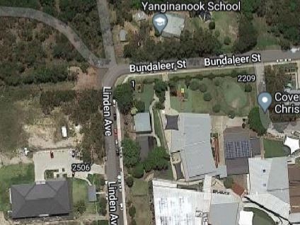 A map showing the location of the existing 33-room boarding house at Lot 2506 Bundaleer St, Belrose. Picture: Google Maps