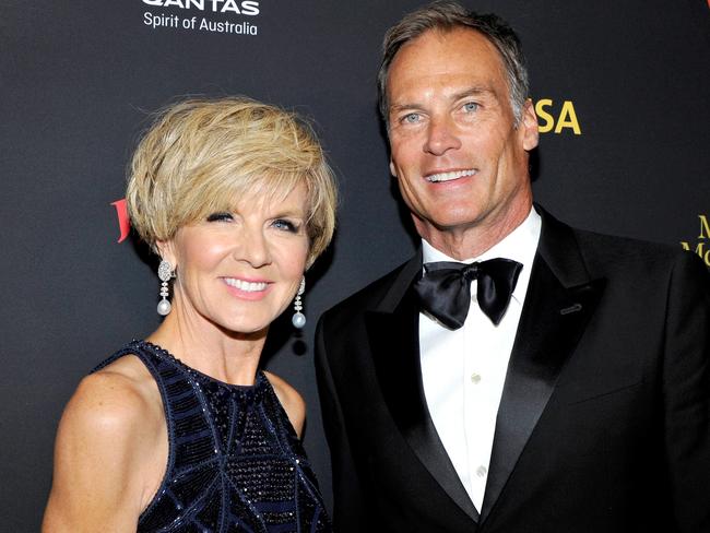 Julie Bishop and partner David Panton are the ultimate glamour