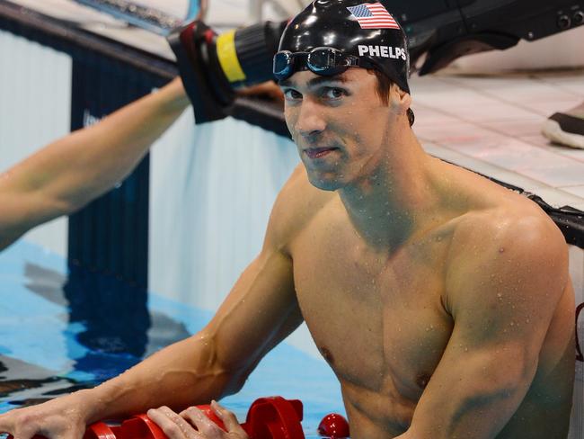 Olympian ... Michael Phelps has not made a public comment about Taylor Lianne Chandler’s remarks.  Picture:  Supplied