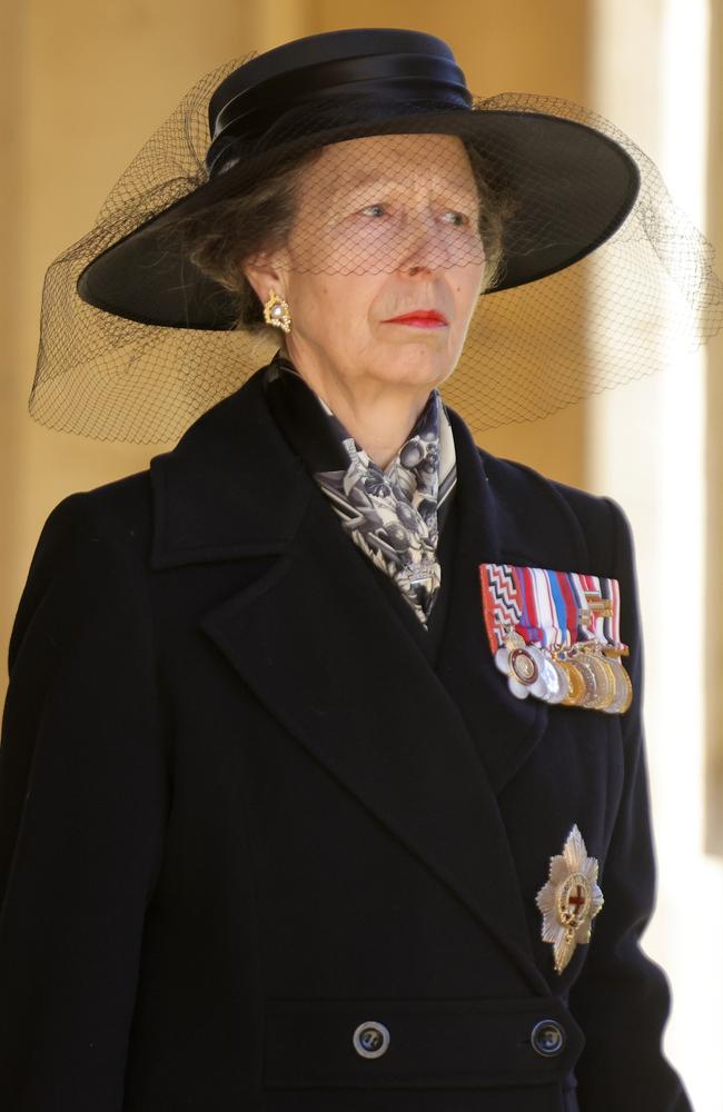 Princess Anne, Princess Royal during the Ceremonial Procession. Picture: Chris Jackson/WPA Pool/Getty Images