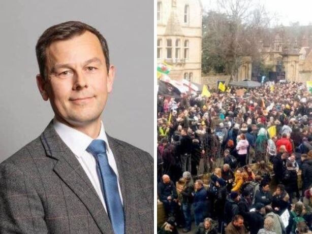 Conservative UK MP Nick Fletcher has stirred up the 15-minute city madness. Pictures: Twitter