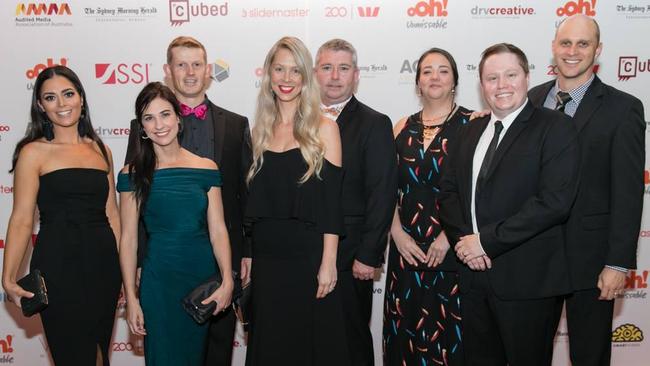 Staff of Donut King, who were recognised for their app Donut Rush. Photo: Supplied