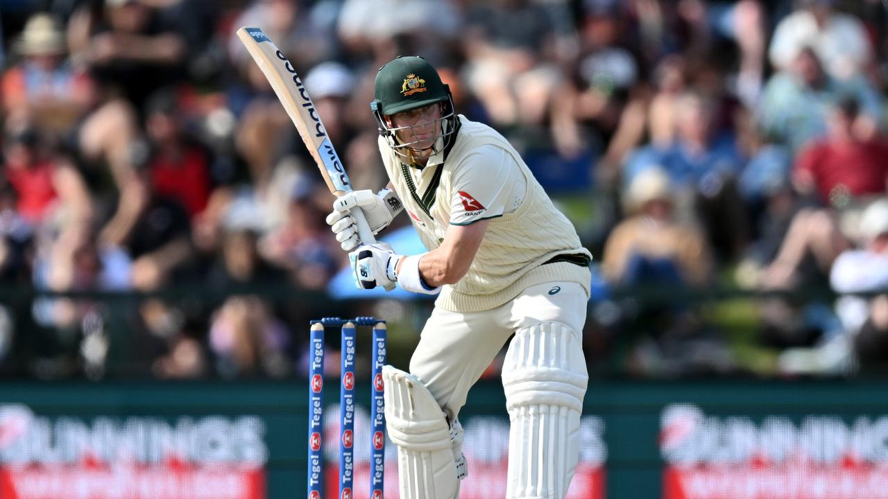 Steve Smith of Australia. Photo by Kai Schwoerer/Getty Images