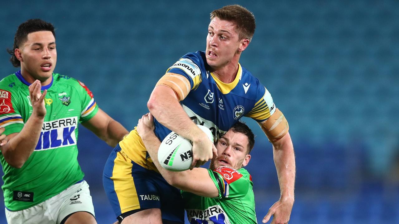 Shaun Lane will come off the bench against Souths. Picture: Chris Hyde/Getty Images