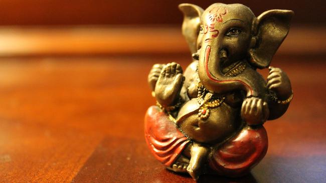 Hidden in Delhi Airport’s vast, gleaming shell is a WH Smith that stocks elephant-headed Ganesh statues. Picture: iStock.
