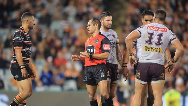 Referees are always a target for controversy. Photo by Mark Evans/Getty Images.