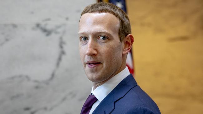 Facebook founder and CEO Mark Zuckerberg. Picture: Getty Images