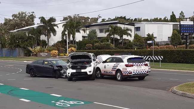 Two young boys have led police on a high speed police chase across the Sunshine Coast today ending in Dicky Beach.
