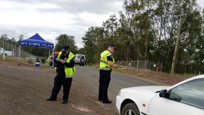 The Gympie Pyramid site has been under police guard since the group of protesters were arrested on October 15, 2021. Photo: Scott Kovacevic