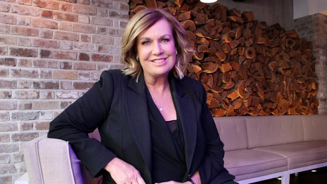 30/06/2016: Channel 9 television presenter, Tracy Grimshaw at the launch of a new Nine Network/Southern Cross Austereo affiliate deal in Sydney on Thursday. Hollie Adams/The Australian