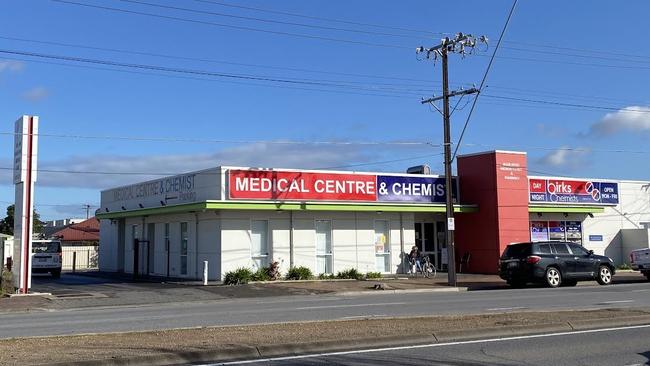 The Blair Athol Medical Clinic where it is alleged Emma Jade Short took her child where he was found with serious burns to his face and body. Picture: Brinley Duggan