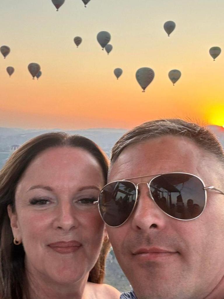 Lisa was on a dream holiday to the Caribbean with her partner Anthony Hurt as the pair celebrated their anniversary. Picture: Facebook