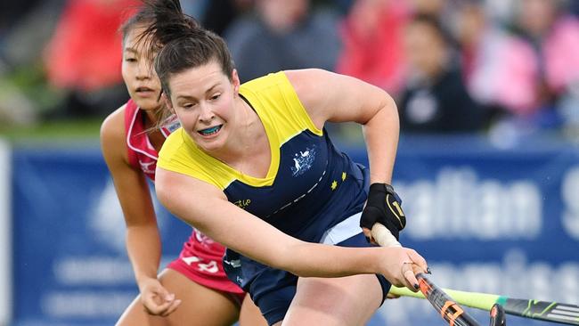 Lily Brazel has lodged a discrimination claim against Hockey Australia after losing her contract.