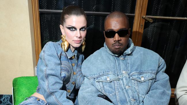 Kanye is now dating actress Julia Fox. Picture: Victor Boyko/Getty Images For Kenzo