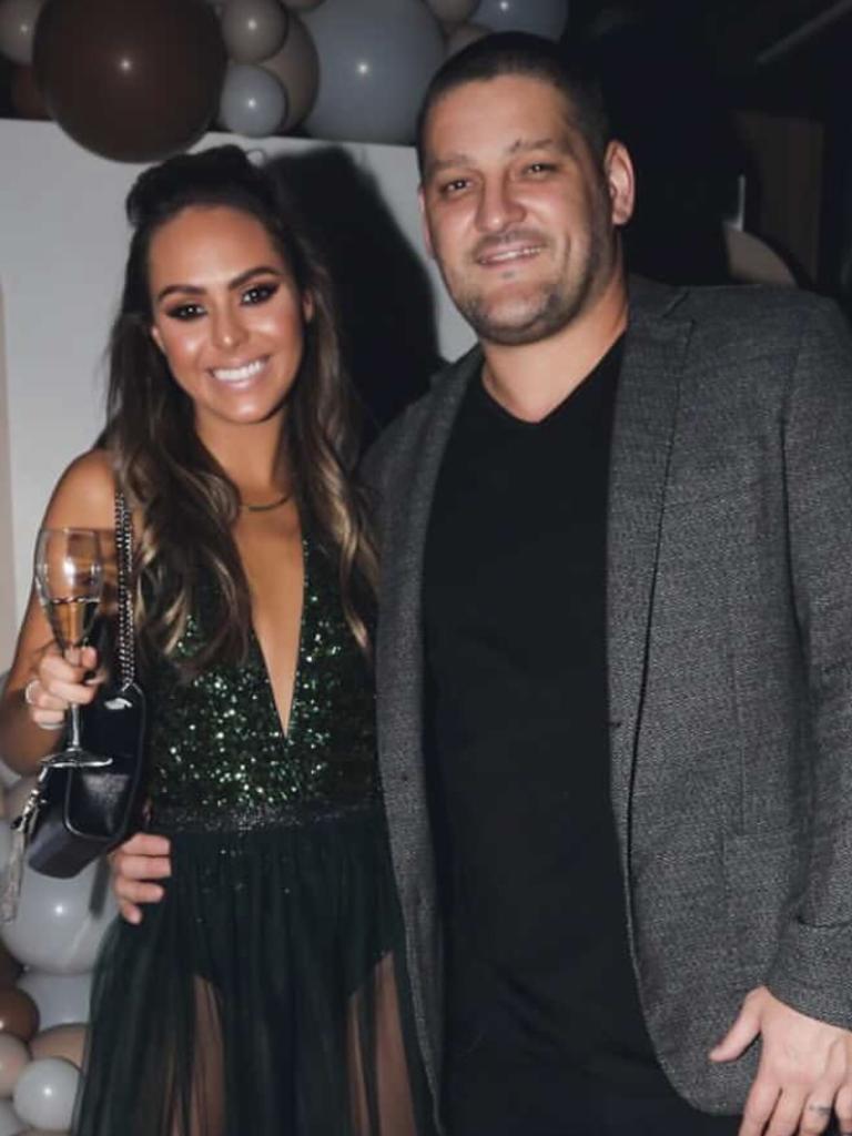 Mia with her dad Brendan Fevola at their joint birthday party