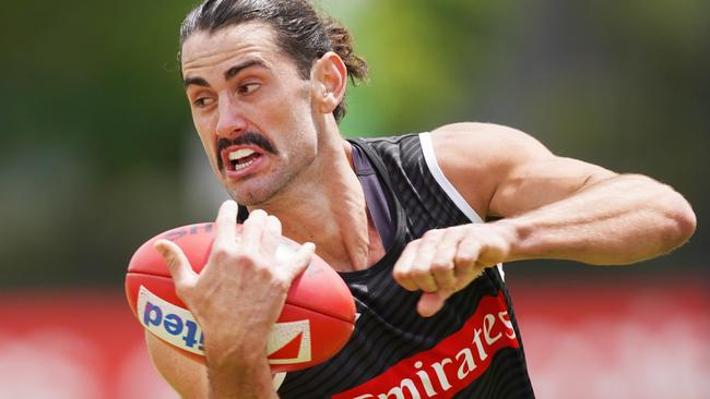 Brodie Grundy isn’t giving up on Movember.