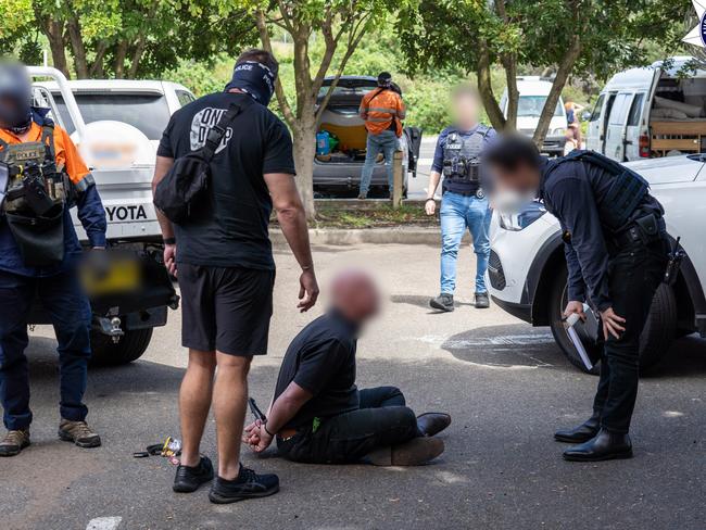 A man has been arrested in the car park of Maroubra Surf Club and charged over his alleged role in the attempted importation of 60kg of meth. Picture: AFP