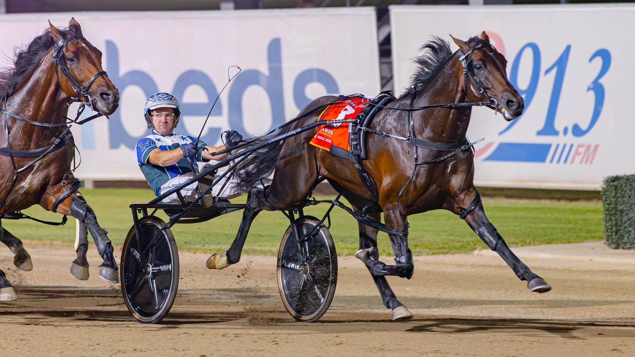 Miracle Mile hero Don Hugo at Menangle Picture: Racepix