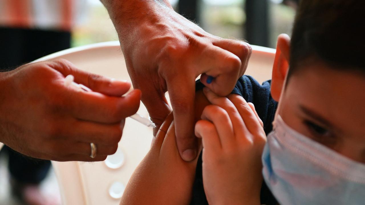 Children as young as six months will be able to get the vaccination. Picture: Norberto Duarte/AFP