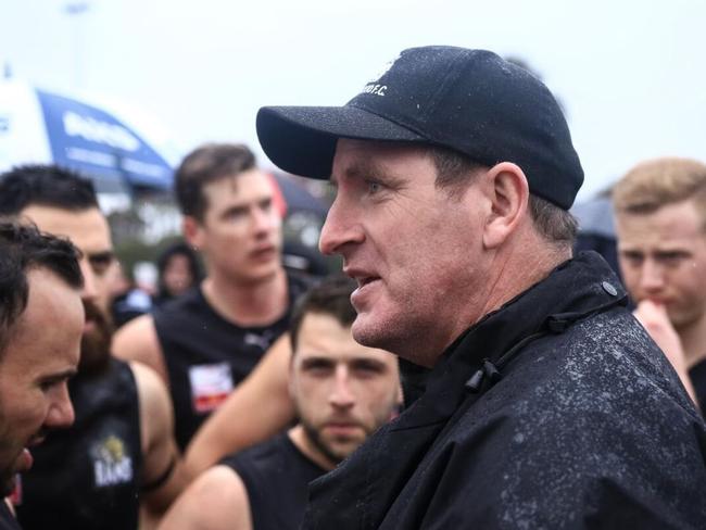 East Burwood coach Stuart Wynd. Picture: Davis Harrigan