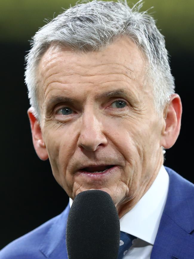 Bruce McAvaney wants commentators on the ground for the Olympics. Picture: Getty Images